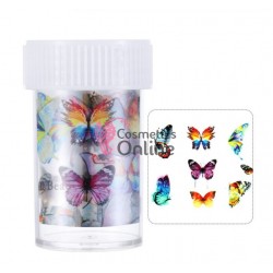 Folii de transfer cu modele de Fluturi cod F215